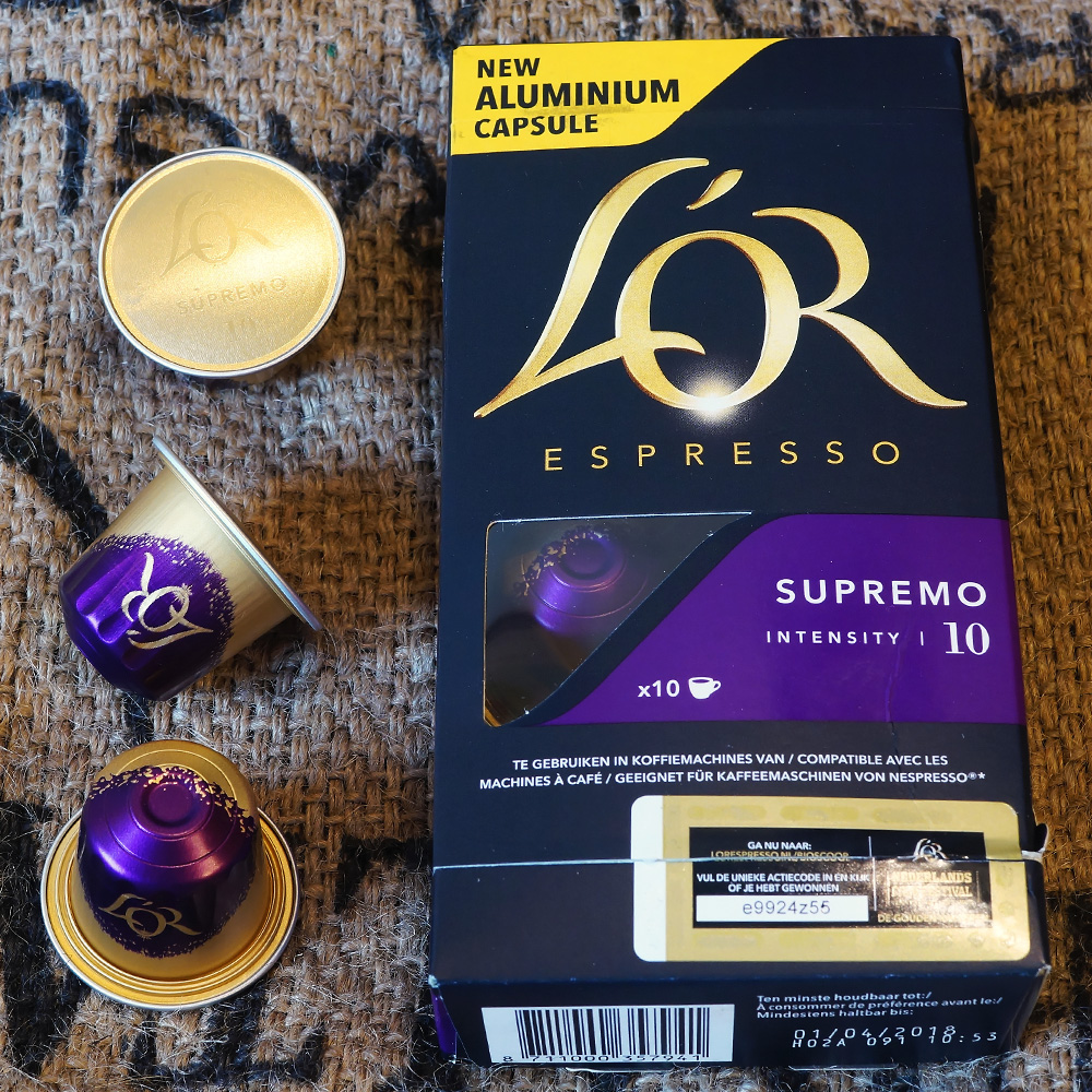 l'or espresso supremo 10 capsules