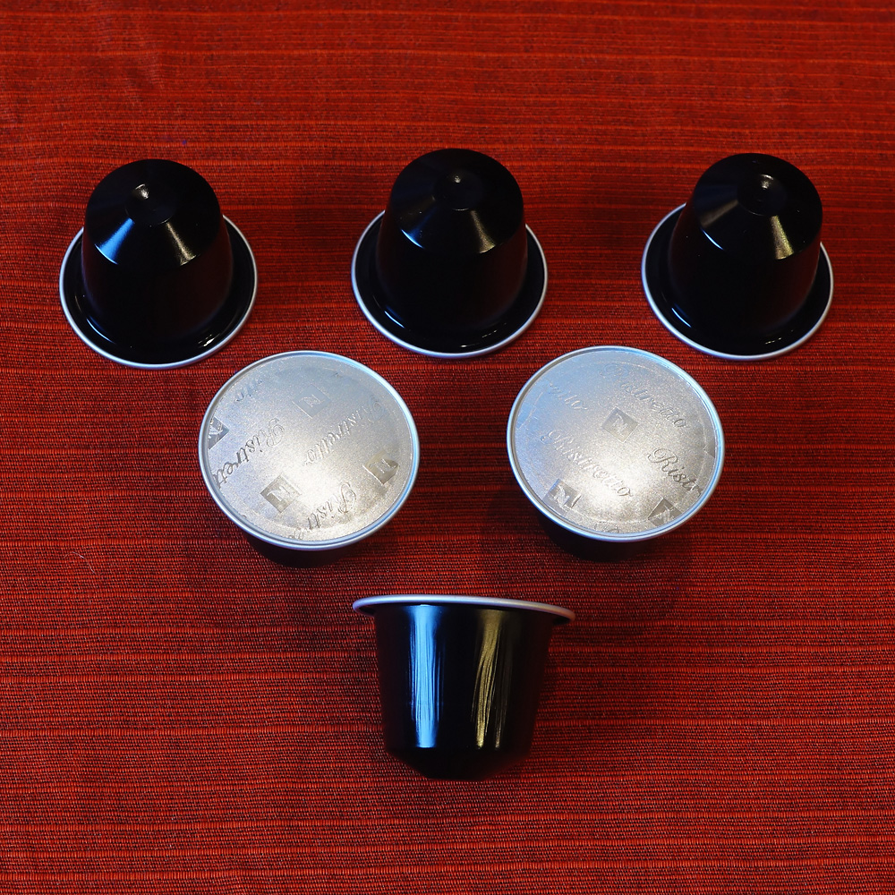 Ristretto coffee capsules by Nespresso