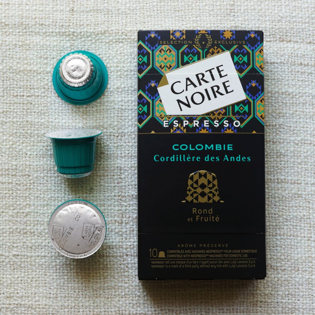 Colombie Coffee Capsules By Carte Noire Espresso