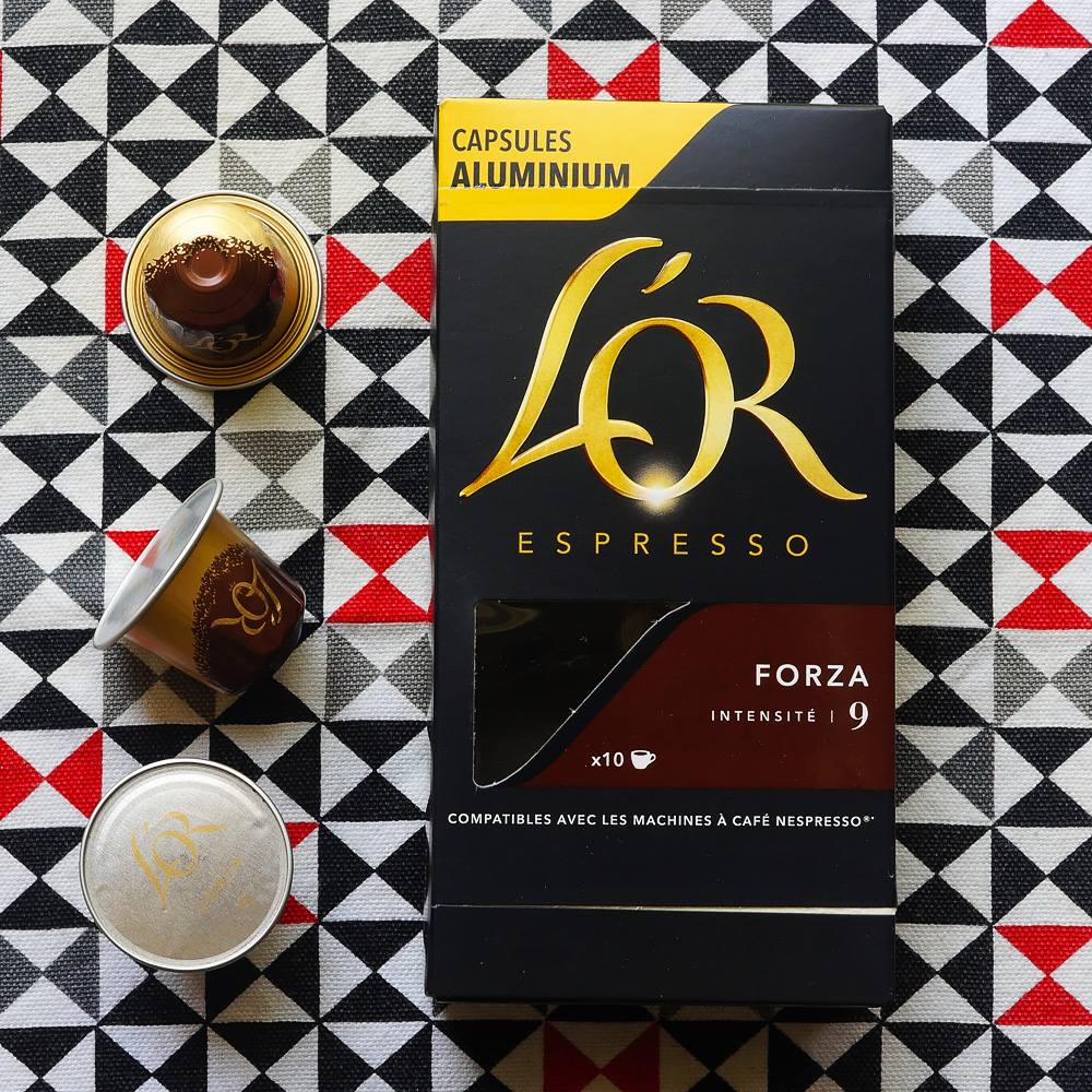Forza coffee capsules by L'Or Espresso